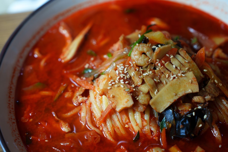 Korean Spicy Beef Bone Soup