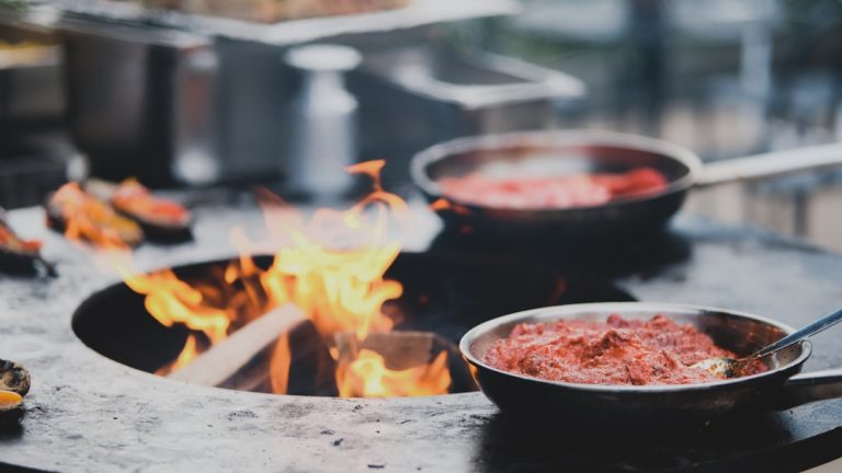 Photo hot pot beef slices