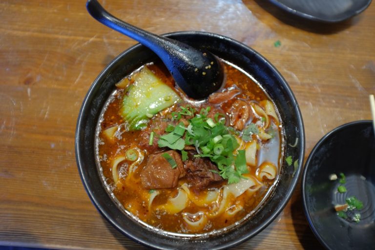 Photo Korean Spicy Beef Bone Soup